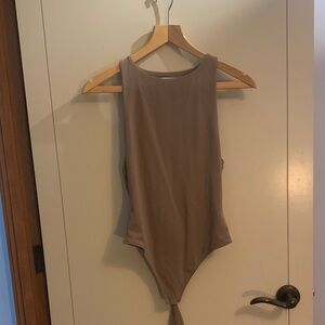 Babaton Tan Bodysuit